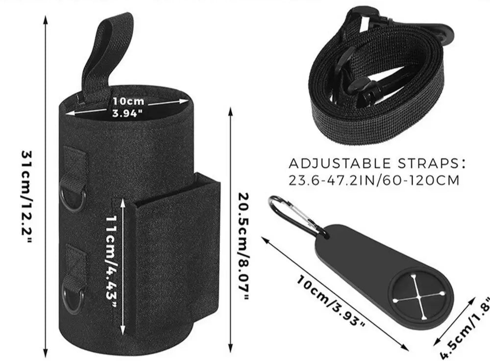 Mochila Magnetica para Botella, Smartphone y Llaves